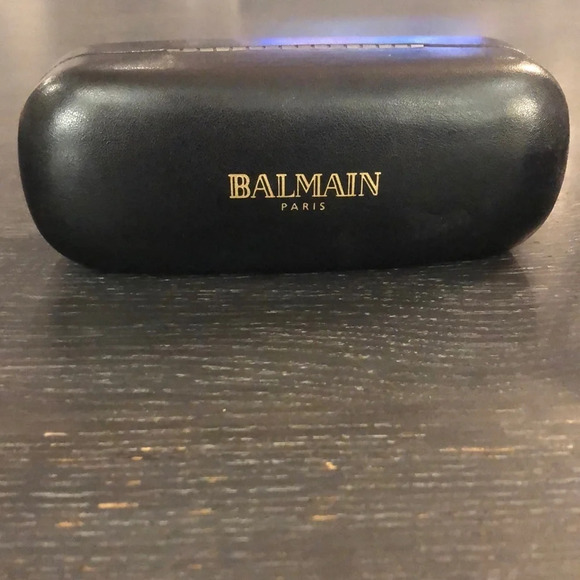 Balmain 52mm Square Sunglasses IN  Black - Picture 5 of 9